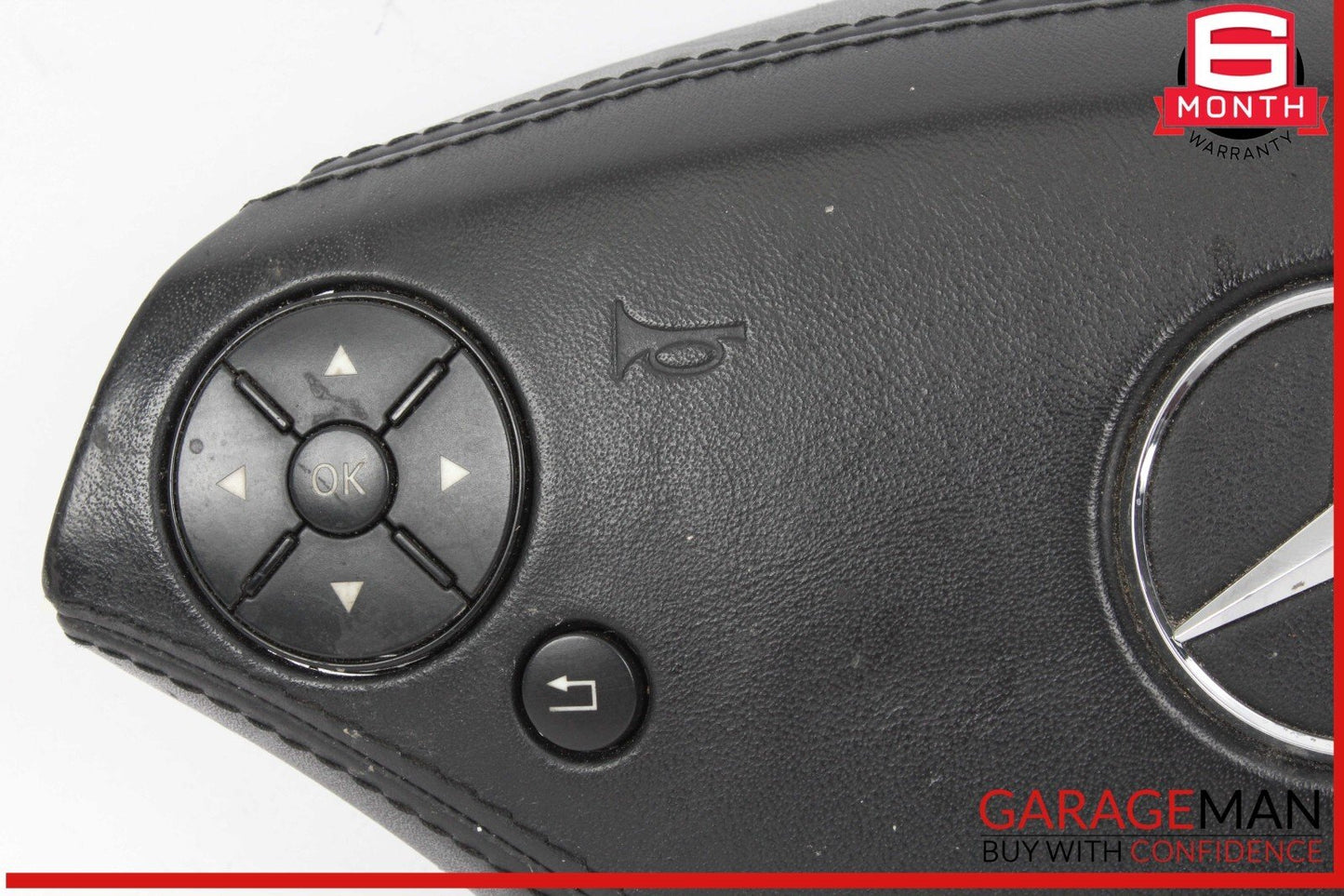 10-14 Mercedes W221 S550 CL550 Steering Wheel Airbag Air Bag Black OEM
