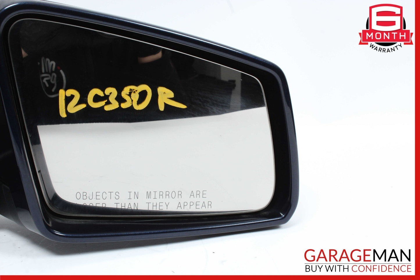 12-14 Mercedes W204 C350 C63 AMG Front Right Side Mirror Rear View Door OEM