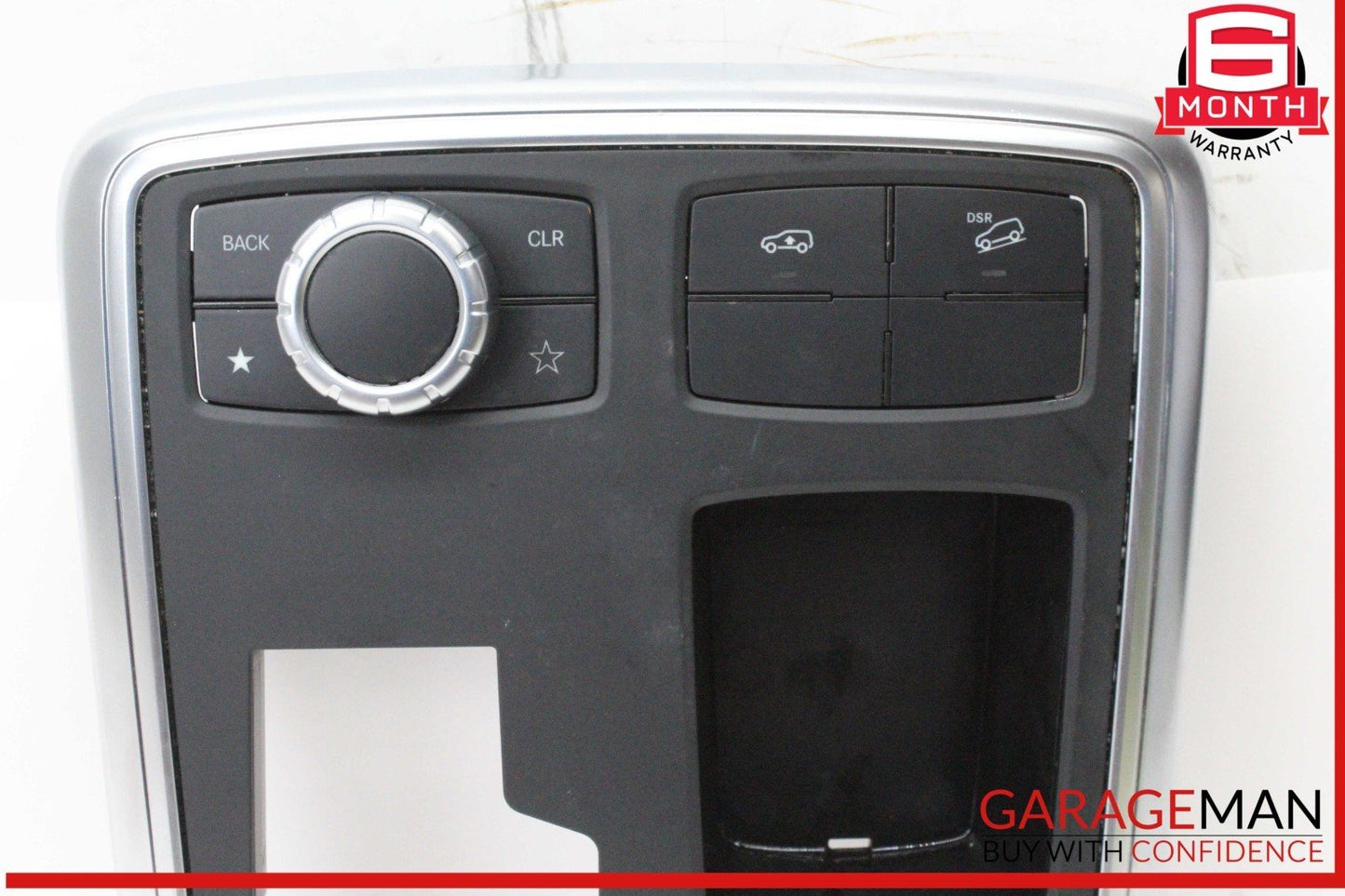 12-19 Mercedes X166 GL450 ML400 GLS550 Center Console Bezel Trim Black OEM