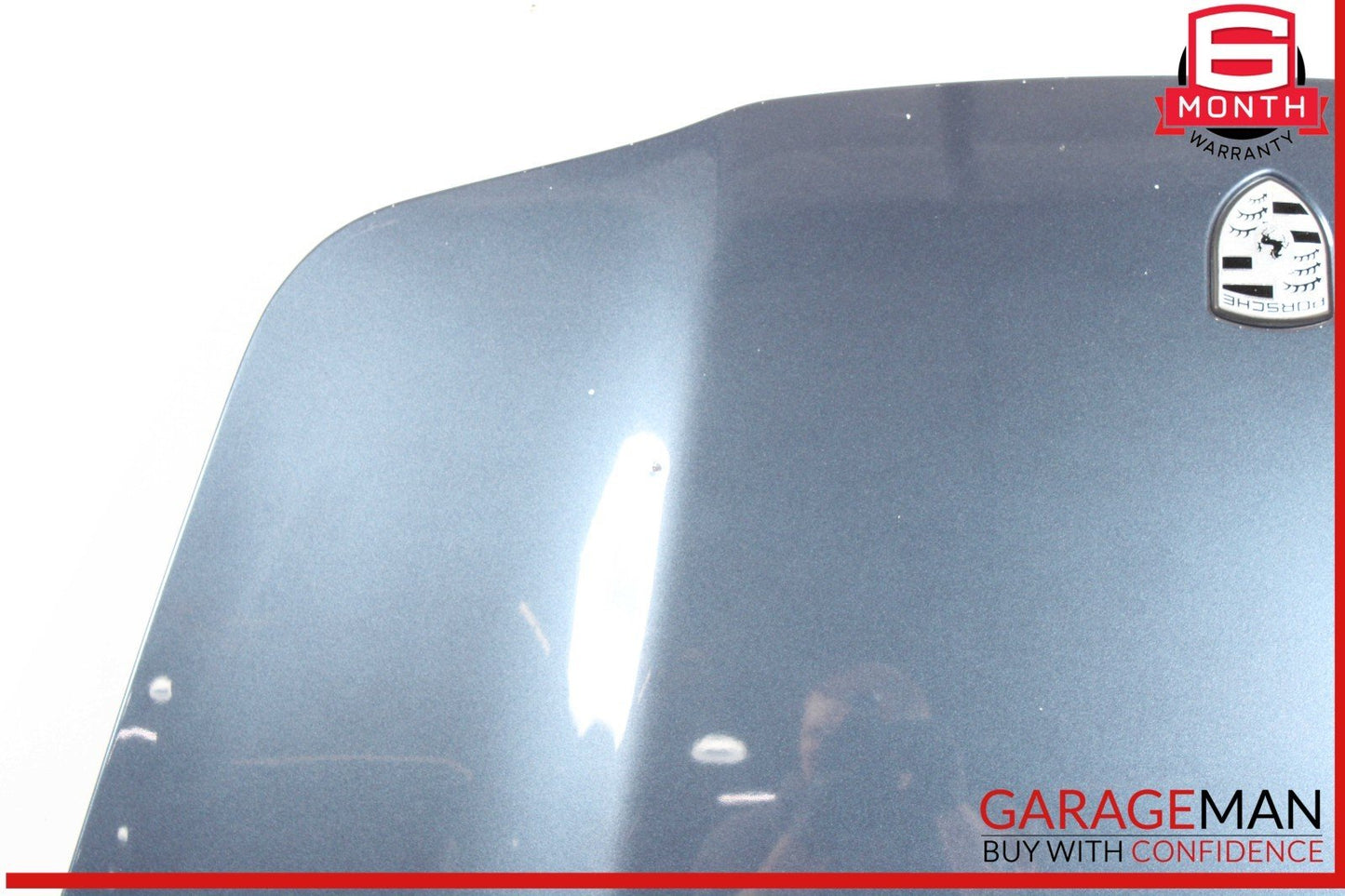 10-16 Porsche Panamera 970 Front Hood Bonnet Cover Panel Blue OEM