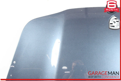 10-16 Porsche Panamera 970 Front Hood Bonnet Cover Panel Blue OEM