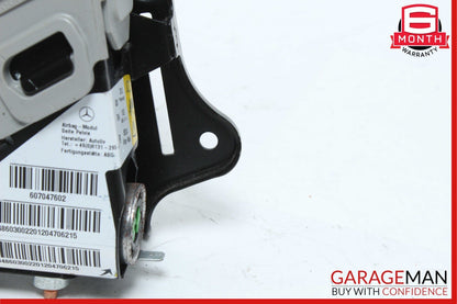08-15 Mercedes W204 C350 GLK350 Right Side Lower Seat Airbag Air Bag Gray OEM