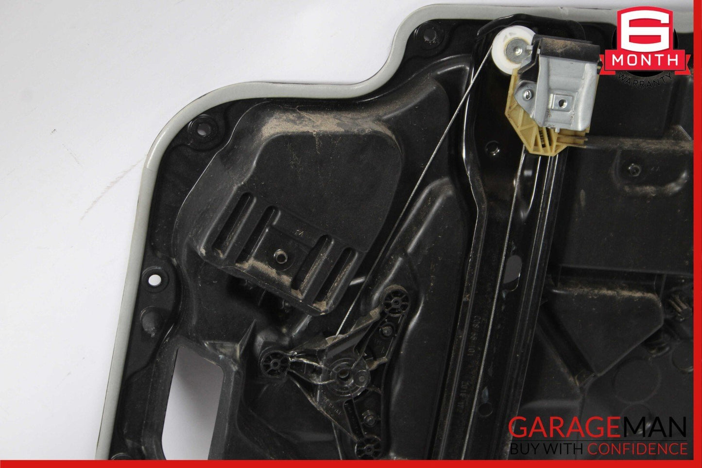 15-20 Mercedes W205 C300 C63 Rear Left Side Door Window Regulator Frame Plate