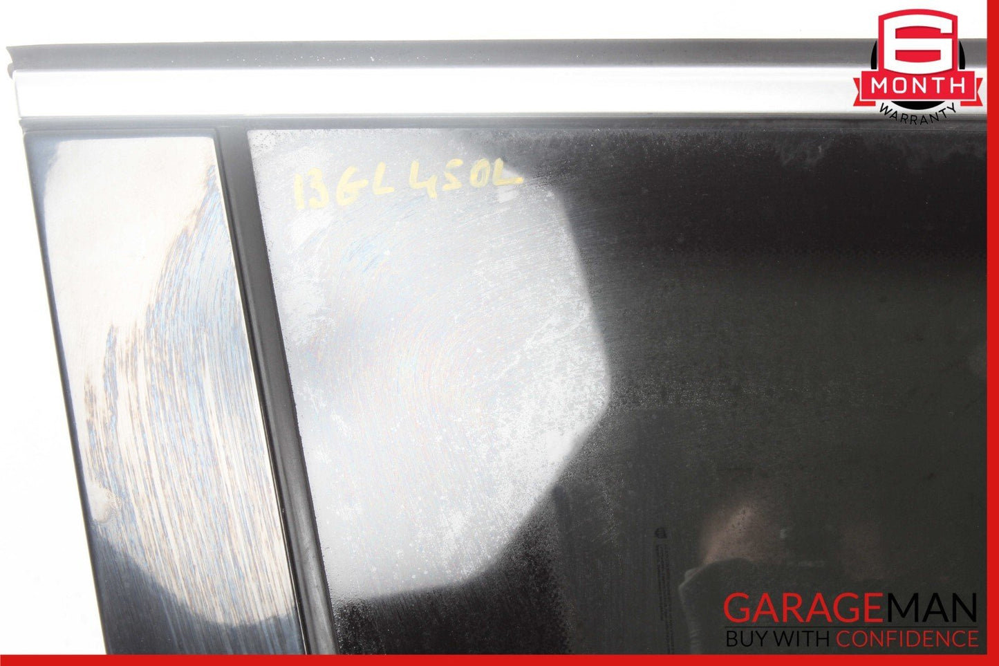 13-19 Mercedes X166 GL450 GLS550 Rear Left Side Quarter Window Glass Trim Assy