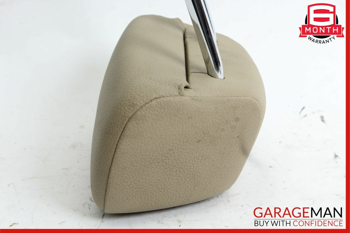 12-14 Mercedes W204 C250 Rear Center Middle Side Seat Headrest Head Rest Beige