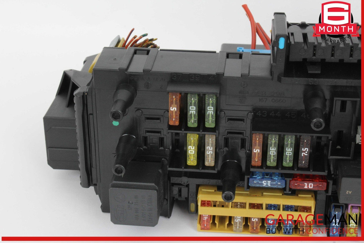 10-18 Mercedes W212 E350 E250 Rear SAM Fuse Box Relay Control Module OEM