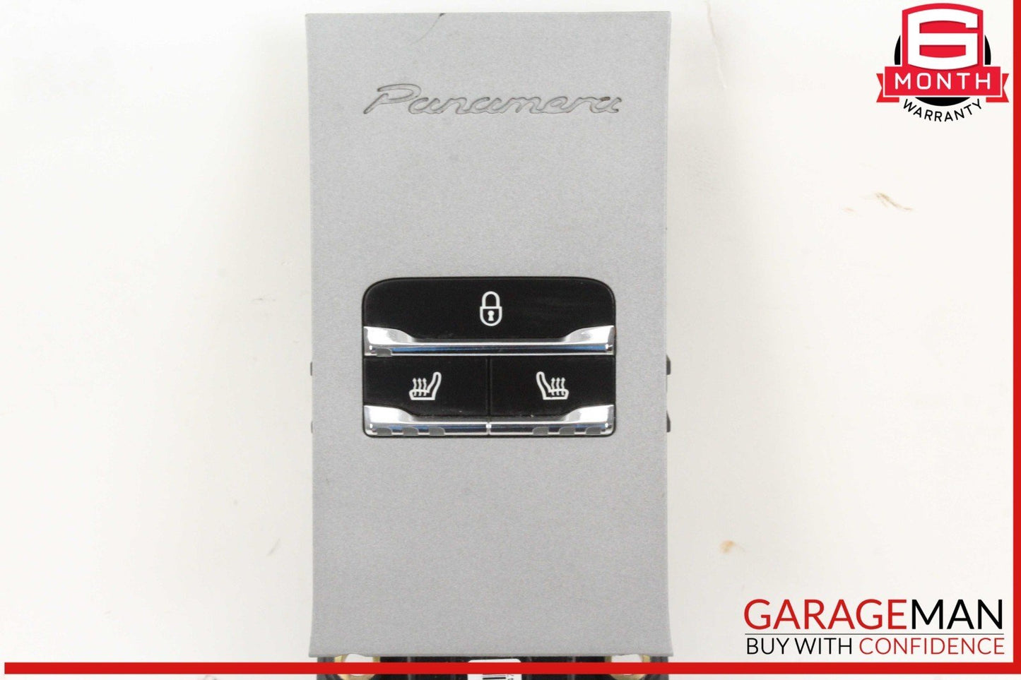 10-16 Porsche Panamera 970 E-Hybrid Rear Heated Seat Lock Control Panel Switch