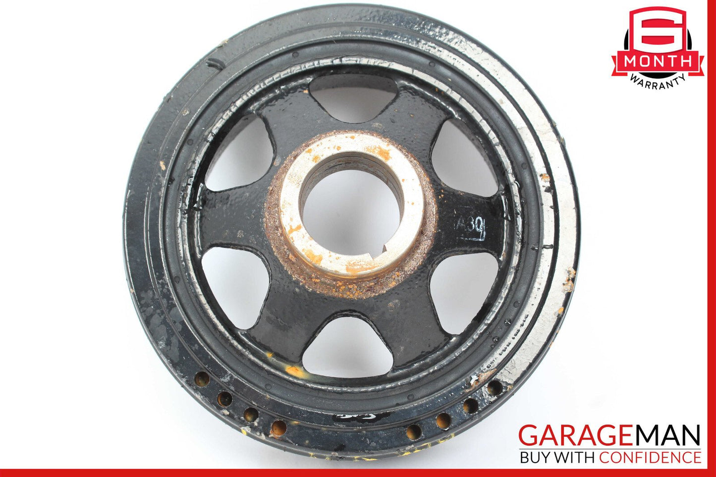 07-11 Mercedes R171 SLK300 Engine Motor Crankshaft Crank Shaft Pulley OEM