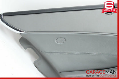 06-11 Mercedes W219 CLS500 CLS550 Rear Left Interior Door Panel Trim Gray