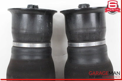 14-18 BMW X5 F15 X6 Rear Left and Right Side Air Suspension Spring Set OEM