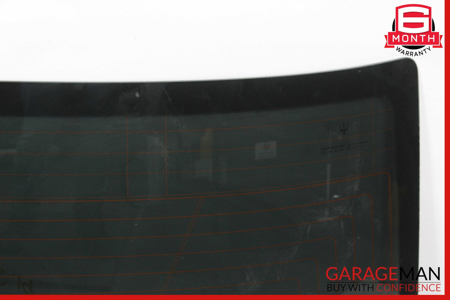14-20 Maserati Ghibli M157 Rear Windshield Wind Shield Back Glass OEM