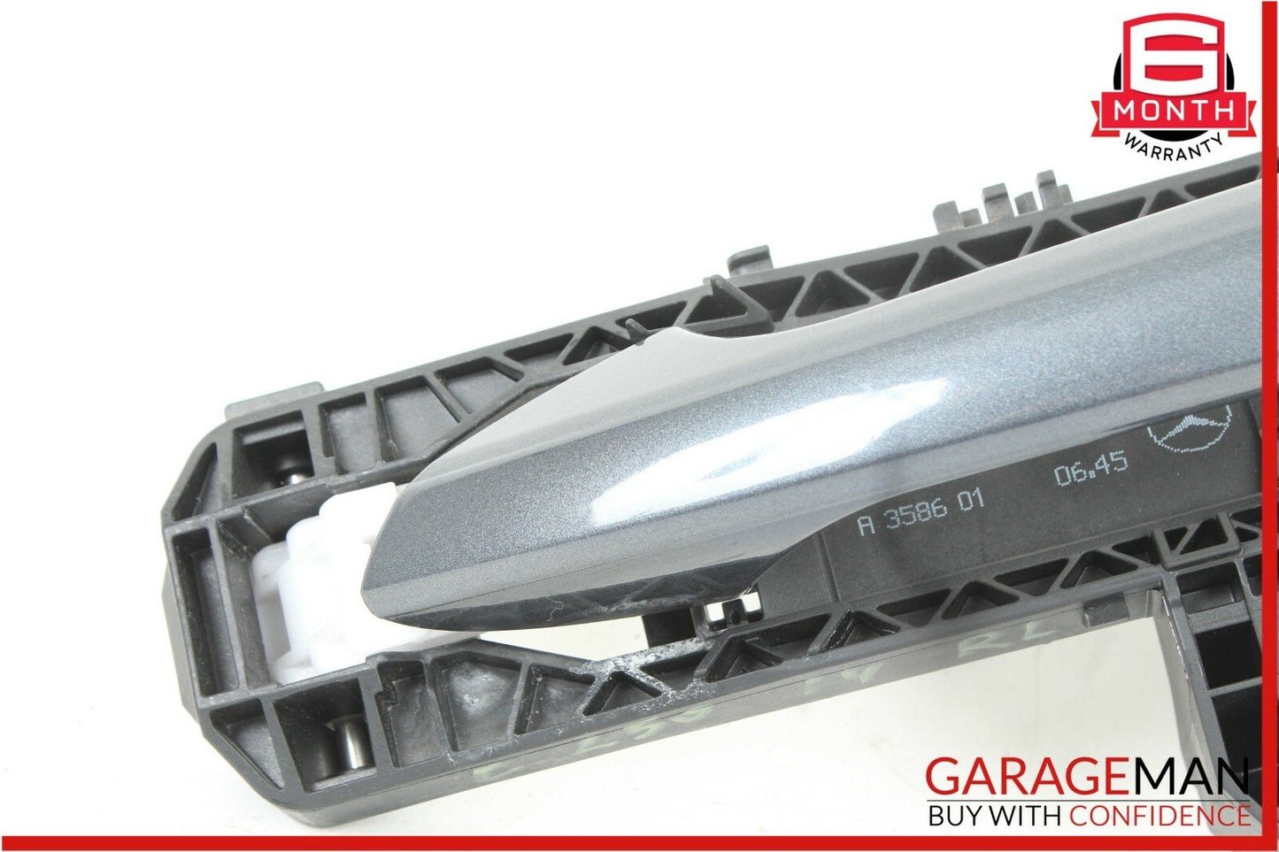 08-14 Mercedes W204 C250 Rear Left Driver Side Exterior Door Handle Gray OEM