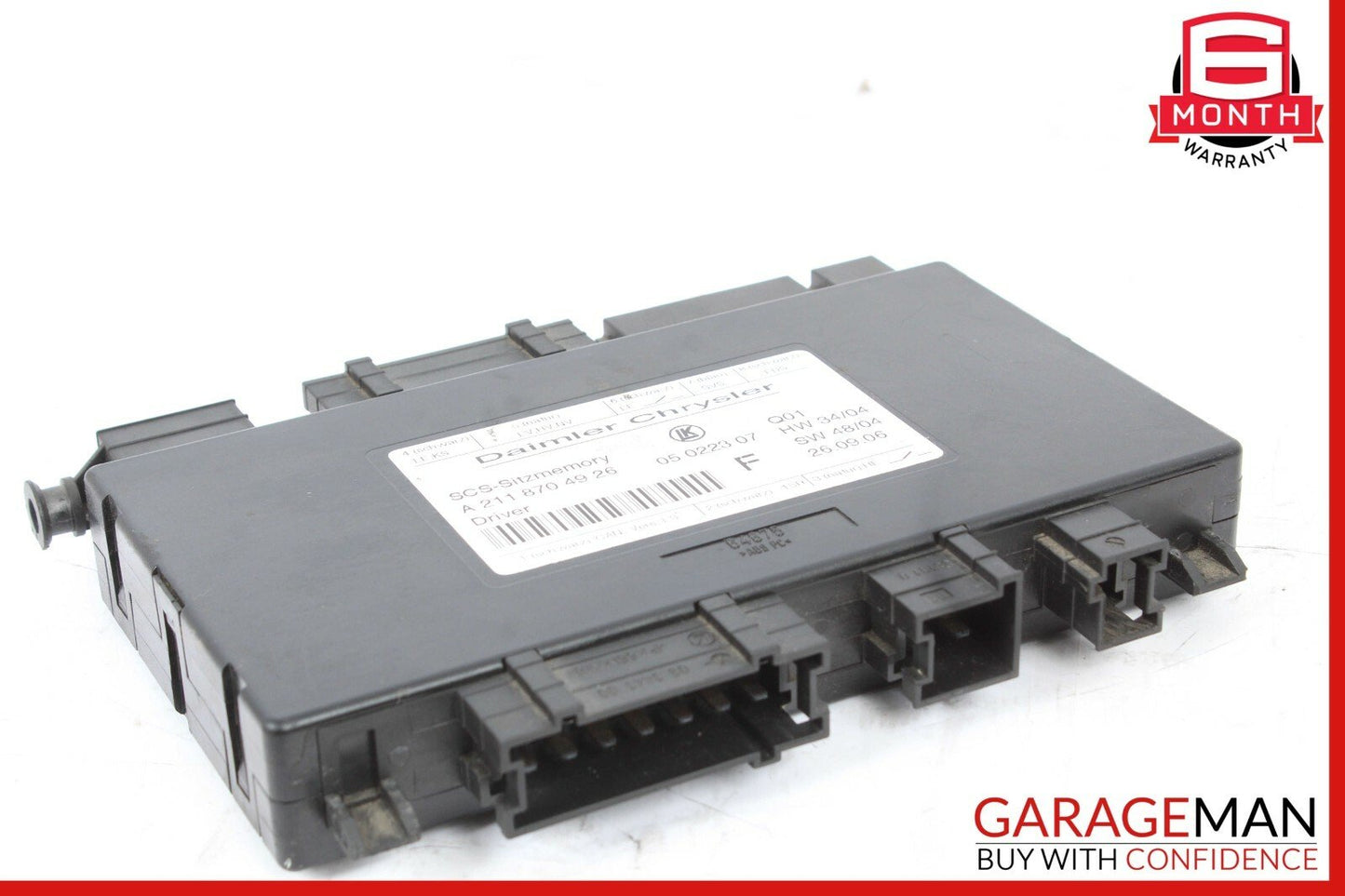 03-11 Mercedes W211 E350 Front Left Side Under Seat Control Controller Module