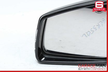 10-12 Mercedes X204 GLK350 Front Left Side Door Rear View Mirror Black OEM