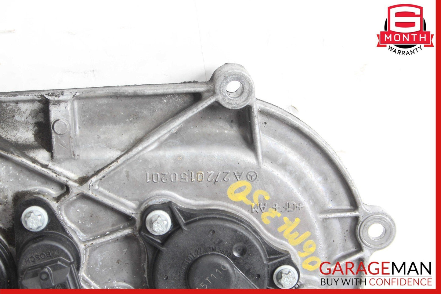 05-13 Mercedes W164 ML350 E550 Front Left Side Engine Timing Chain Cover Plate