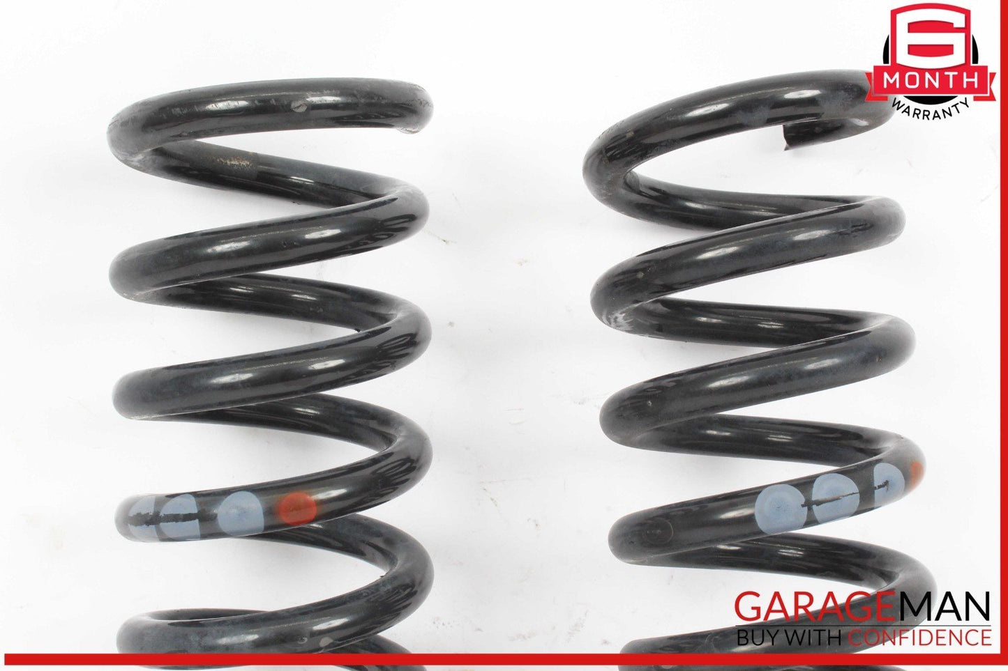 15-20 Mercedes W205 C300 Rear Right & Left Shock Absorber Coil Spring Set of 2