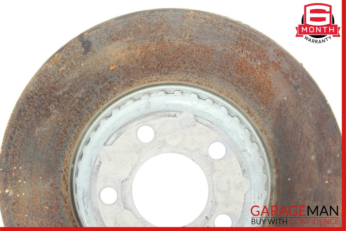 15-20 Mercedes W205 C300 C350e Front Left & Right Side Brake Rotor Disc Set of 2