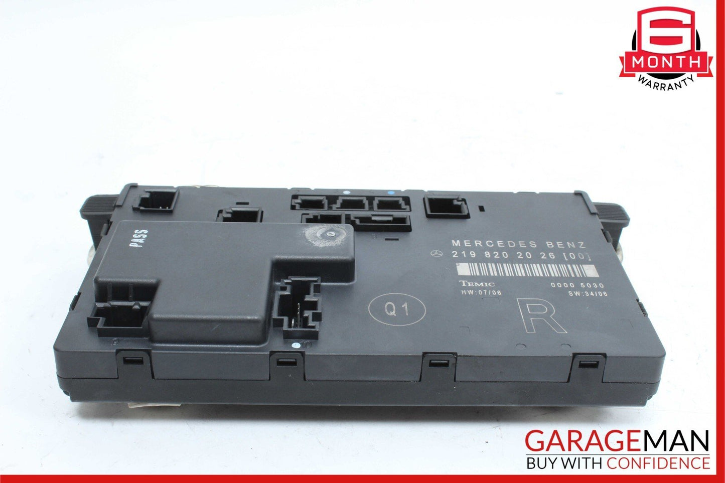 06-11 Mercedes W219 CLS550 CLS500 Front Right Door Control Module 2198202026 OEM