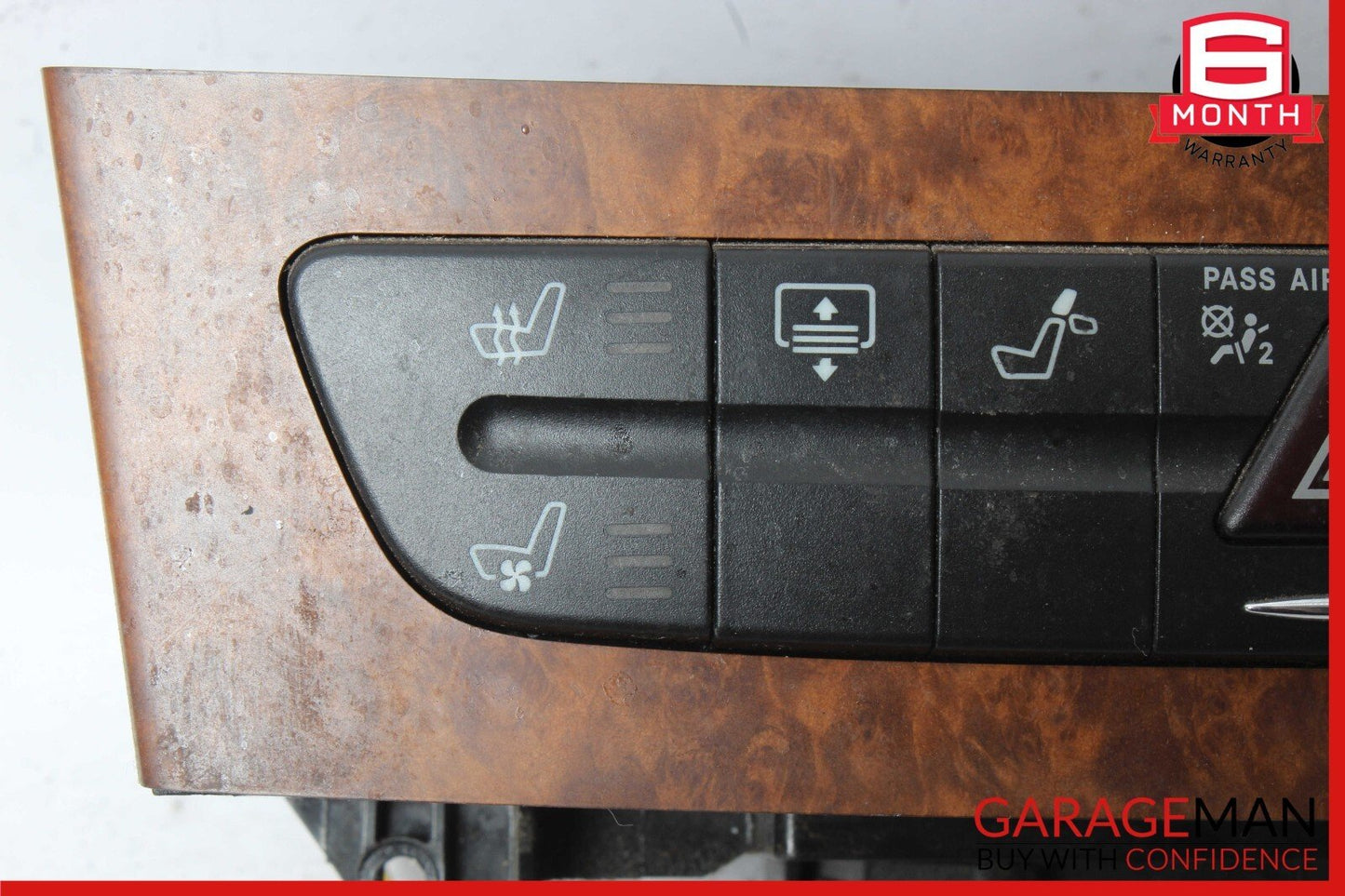 03-09 Mercedes W219 CLS63 E55 AMG Hazard Light Door Lock Control Switch Assy OEM
