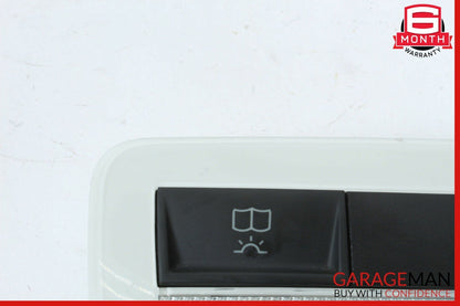 08-14 Mercedes W204 C250 C300 Rear Overhead Dome Light Lamp Reading Map Beige