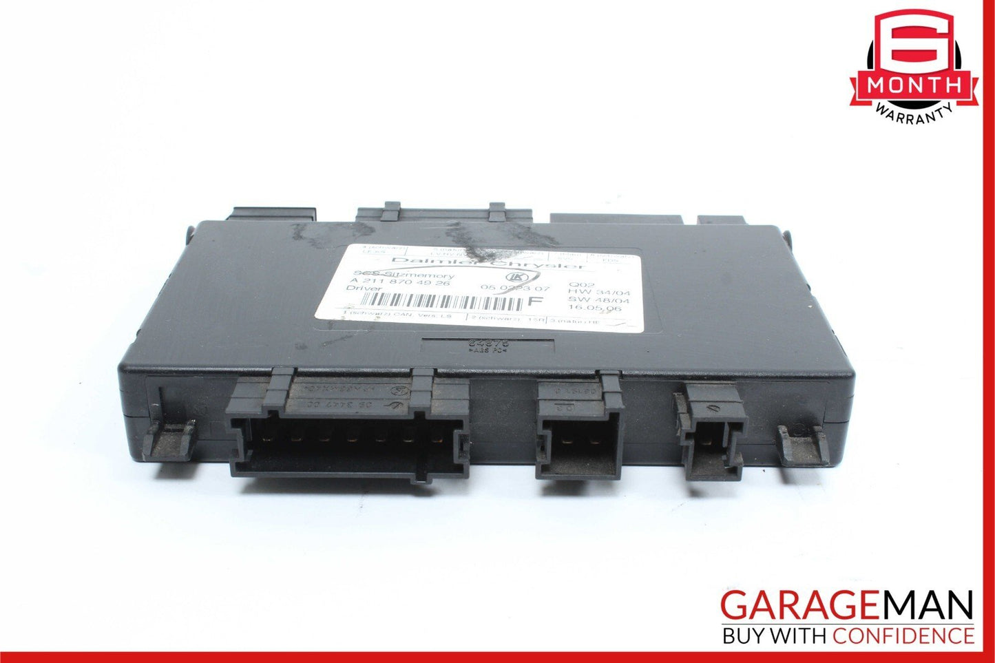 03-12 Mercedes X164 GL450 SLK350 Front Left Side Seat Control Module Unit OEM