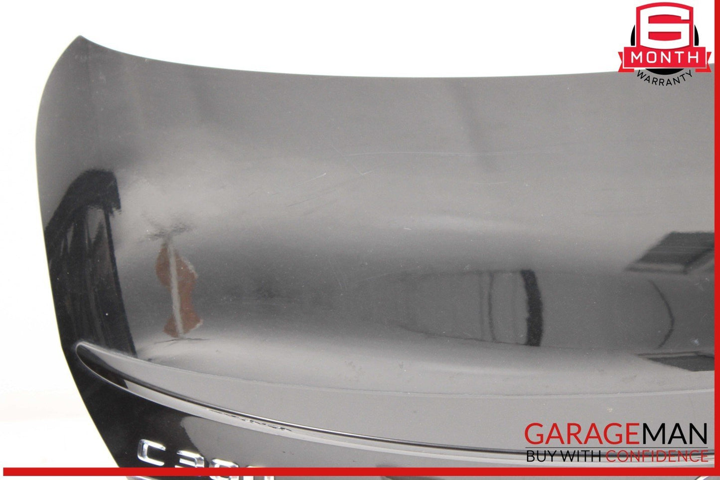 15-21 Mercedes W205 C300 C43 C63 AMG Rear Trunk Lid Shell Cover Panel Black OEM