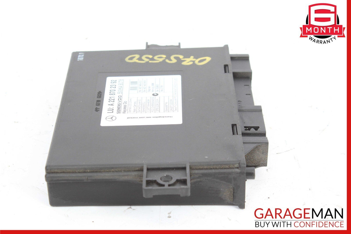 07-10 Mercedes W221 S550 CL550 CL600 S63 AMG Keyless Go Control Module Unit OEM