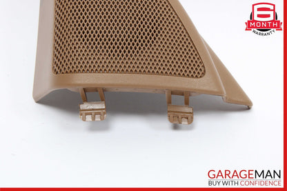 07-14 Mercedes W216 CL550 Front Left Side Door Tweeter Speaker Cover Brown
