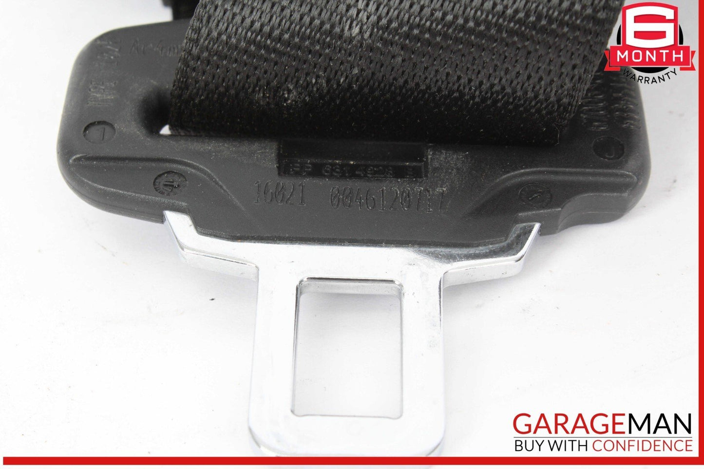 17-20 Maserati Levante S M161 Rear Left or Rear Right Side Seatbelt Black OEM