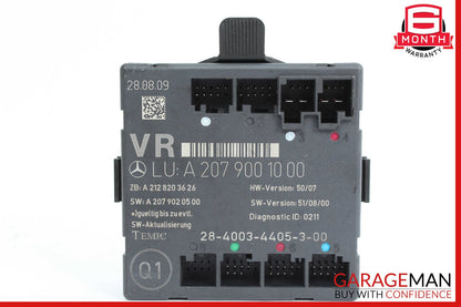 10-13 Mercedes W207 E350 Coupe Front Right Side Door Control Module 2079001000