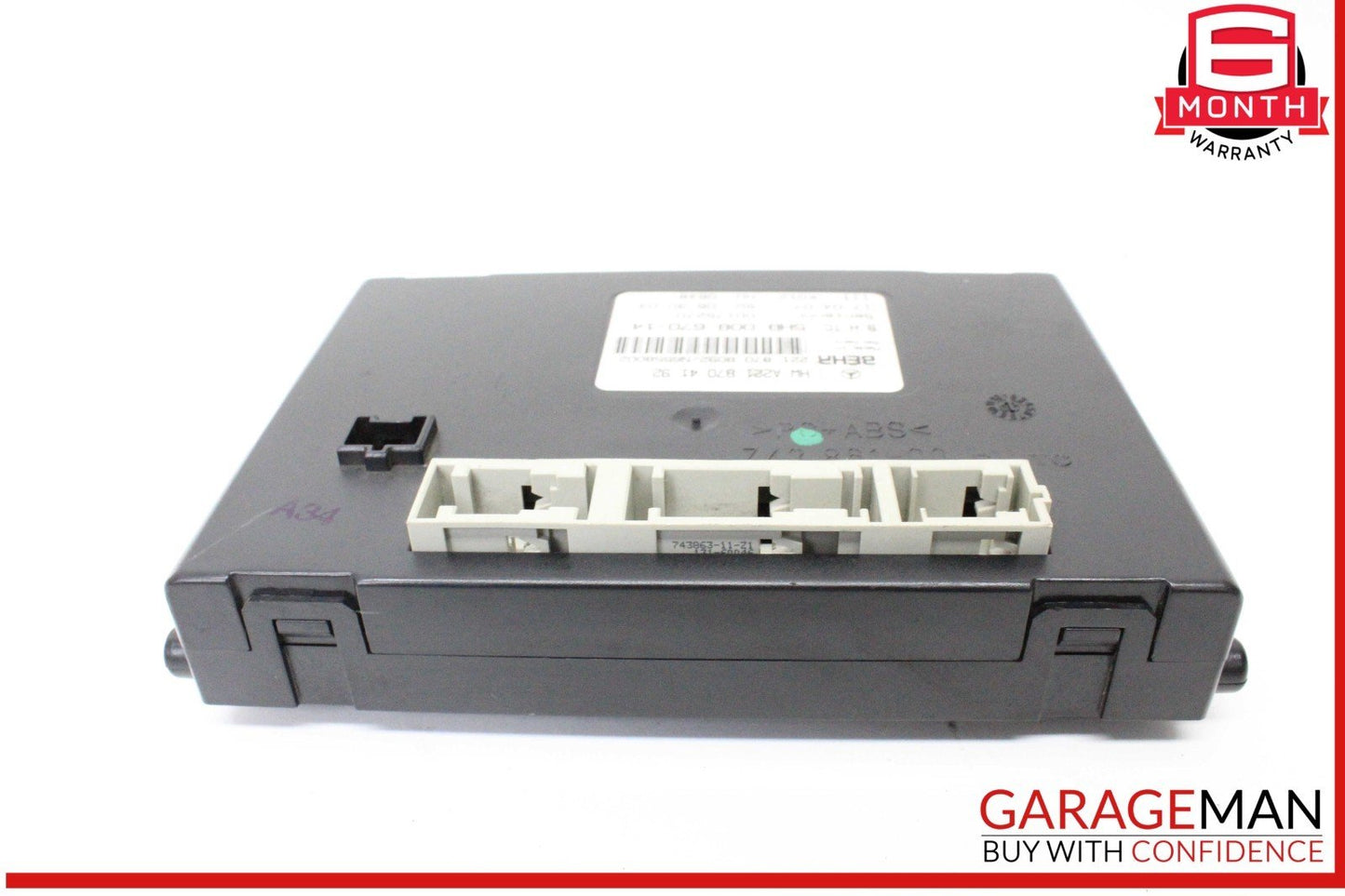 07-13 Mercedes W221 S63 AMG AC A/C Heater Control Module Unit 2218704192 OEM