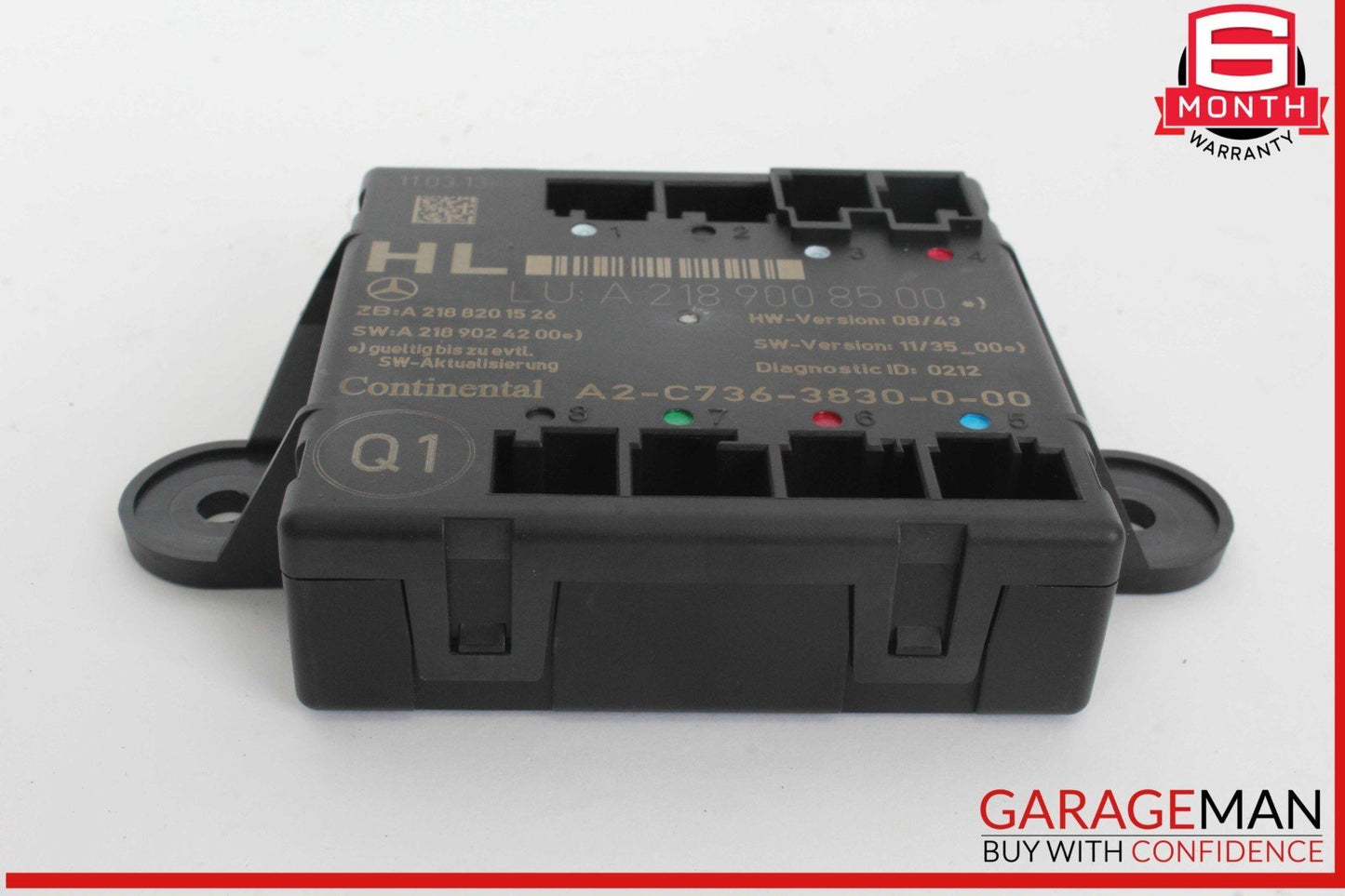 08-18 Mercedes W212 E350 CLS500 C250 Rear Left Side Door Control Module Unit OEM