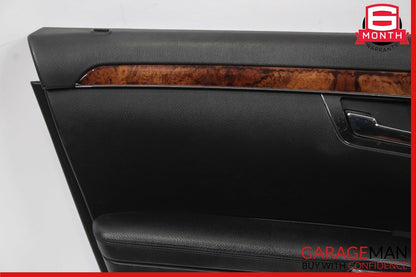 07-09 Mercedes W221 S550 S450 Front Left Interior Door Trim Panel Cover Assembly
