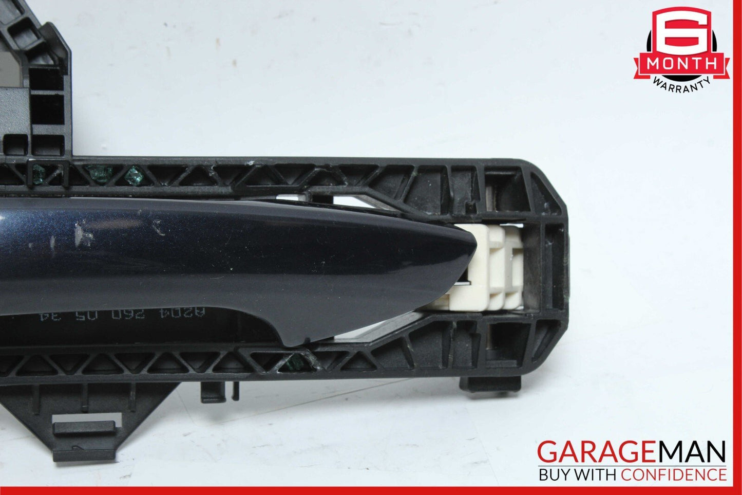 08-14 Mercedes W204 C300 Front Left Driver Side Exterior Door Handle Blue OEM
