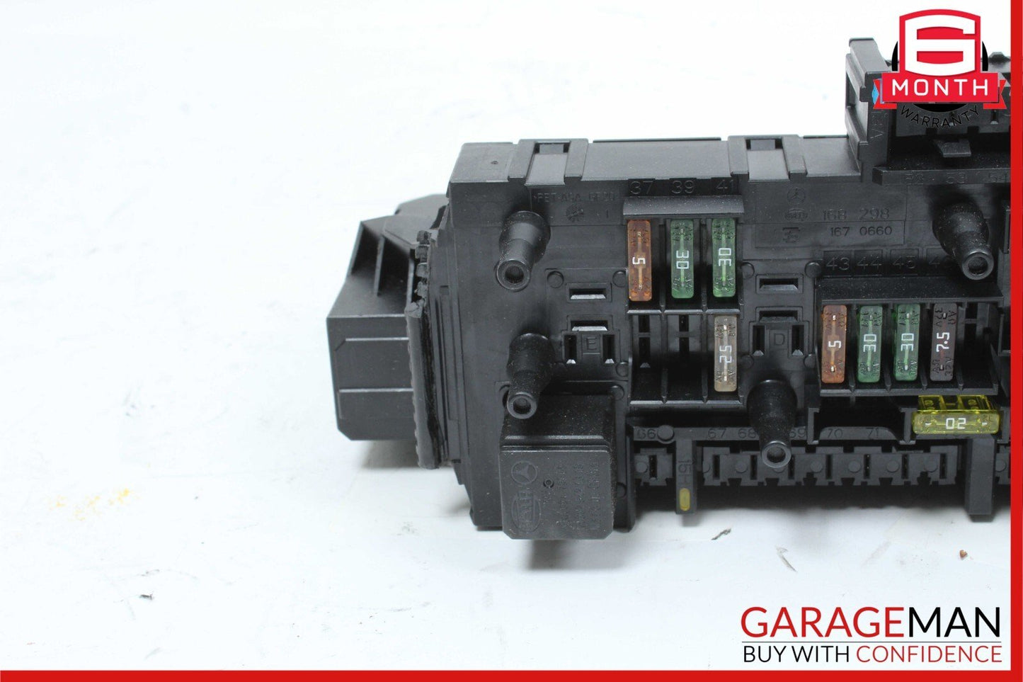 12-14 Mercedes W204 C250 C350 C63 AMG Rear SAM Fuse Box Relay Module Assembly