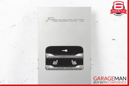 10-13 Porsche Panamera 970 Rear Seat Heater Door Switch Lock Controls Assy