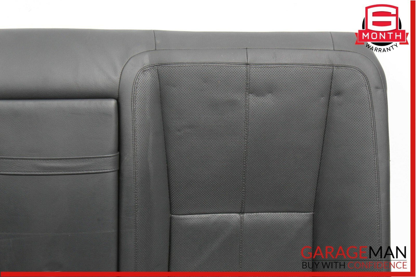 07-09 Mercedes W221 S550 Rear Upper Seat Cushion Cover Arm Rest Assembly Black