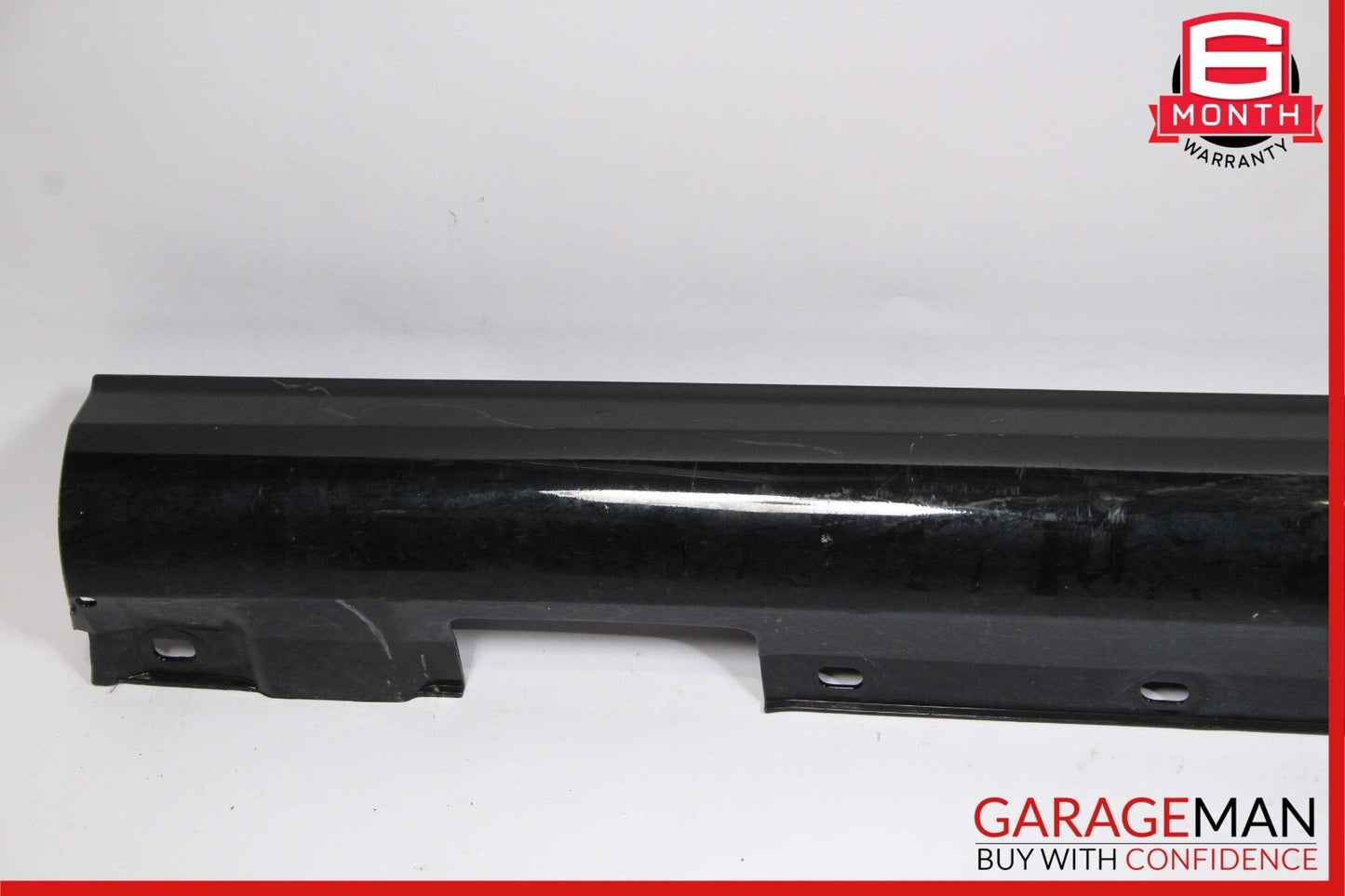 08-14 Mercedes W204 C300 C350 Left Side Skirt Rocker Moulding Cover Panel Black