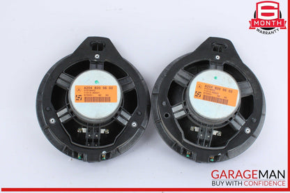 08-14 Mercedes X204 GLK250 Rear Left and Right Side Door Speaker Set of 2 OEM