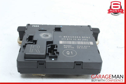 03-09 Mercedes W211 E350 E550 Rear Right Side Door Control Module Unit OEM