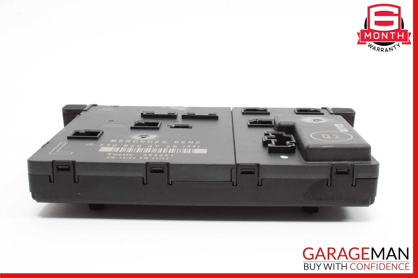 03-12 Mercedes R230 SL500 SL55 AMG Front Left Door Control Module 2308200126 OEM