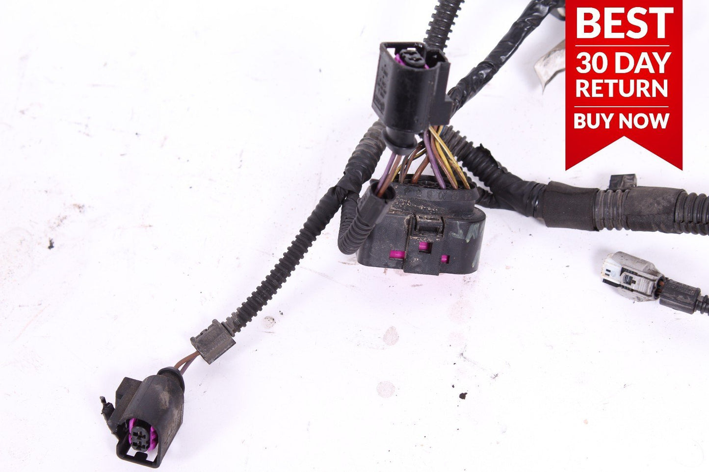 10-17 PORSCHE CAYENNE 958 S PLUG CONNECTOR PIGTAIL PIG TAIL A66 OEM