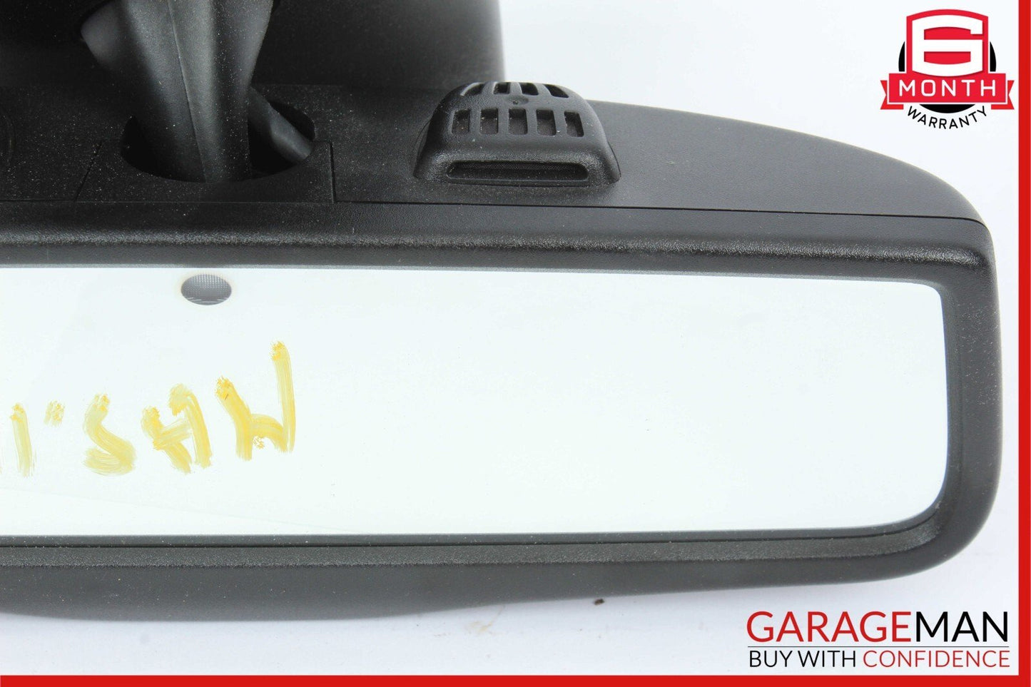 14-17 Maserati Ghibli Interior Upper Rear View Mirror Assembly Black OEM