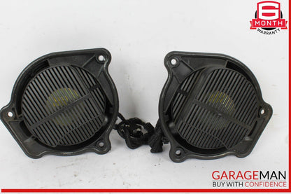 00-06 Mercedes W220 S500 Rear Left & Right Side Door Audio Sound Speaker Set OEM