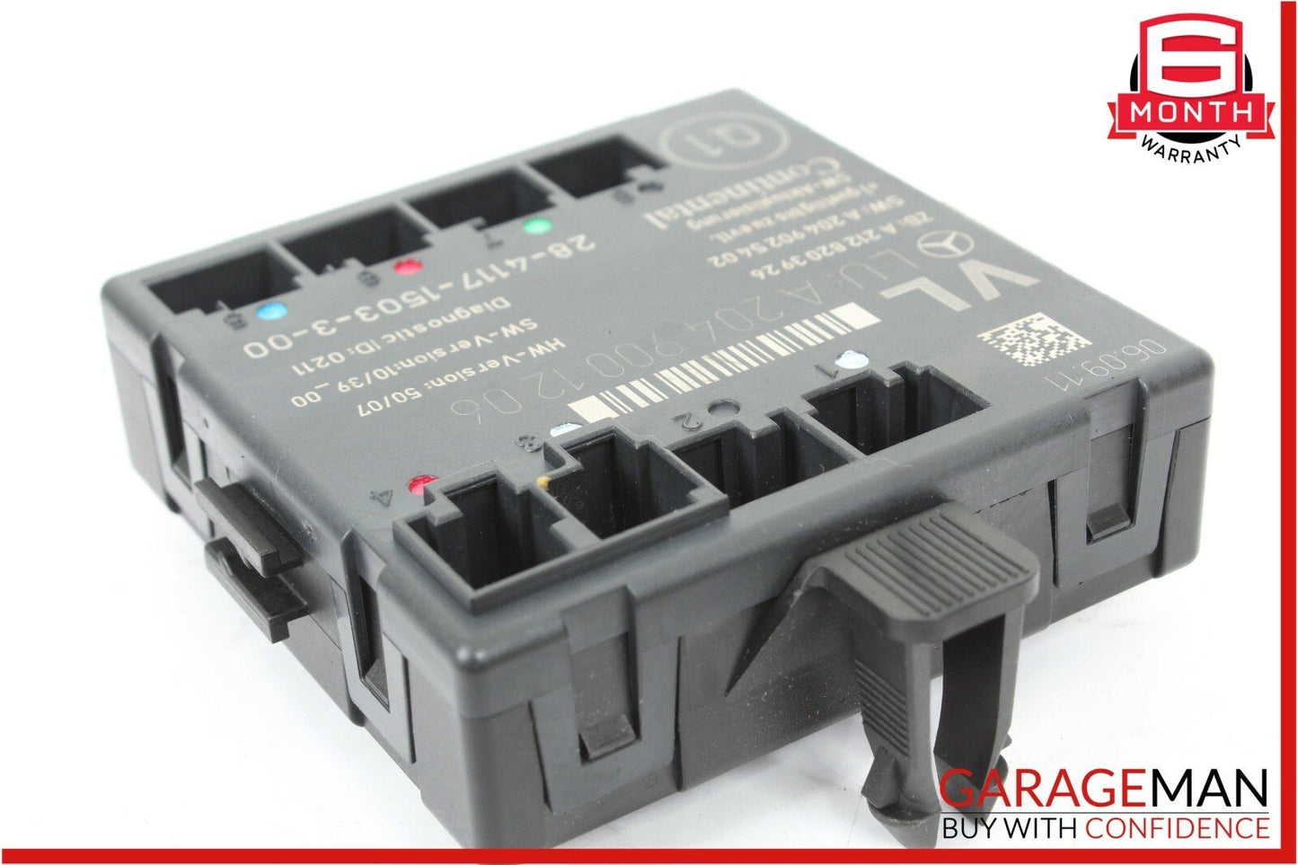 12-15 Mercedes W204 C250 C350 Front Left Driver Side Door Control Module OEM