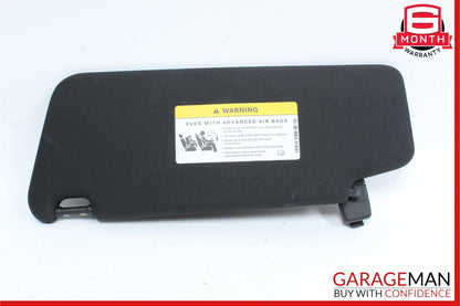 08-14 Mercedes W204 C300 C350 C250 Right Side Sunvisor Sun Visor Black OEM