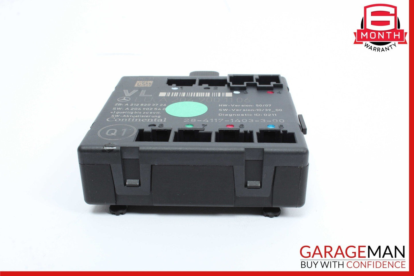 08-18 Mercedes W204 C350 C300 E400 E350 Front Left Side Door Control Module OEM