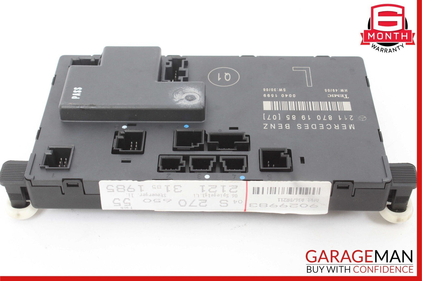 03-09 Mercedes W211 E350 E550 Front Left Driver Side Door Control Module OEM