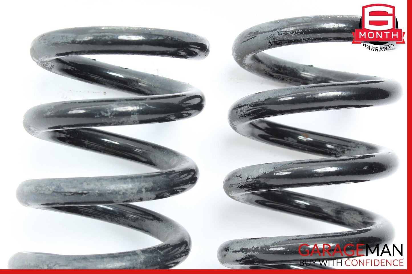 08-14 Mercedes W204 C250 Rear Right and Left Suspension Coil Spring Set OEM