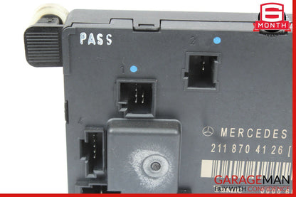 03-09 Mercedes W211 E550 E350 E63 AMG Rear Right Side Door Control Module Unit